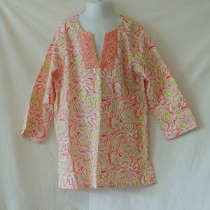 NWT Girls Vineyard Vines Tunic Top Tiddlywink Tunic Cotton Blend Pastel Colors